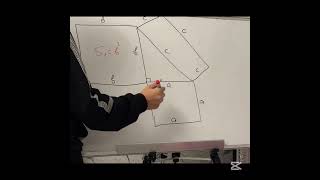 Düzbucaqlı Üçbucağın tərəfləri üzərində qurulmuş kvadratla Pifaqor Teoreminin arasında əlaqəkəşfet [upl. by Westmoreland232]