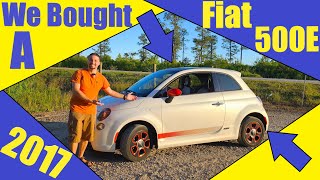 We Bought A Fiat 500e  We Travel Over 4 Hours To Pick Up Our Newest EV In The Tech Motoring Fleet [upl. by Yesteb]