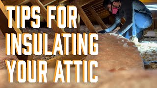 How To Insulate Your Attic [upl. by Nilahs]