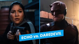 Echo Episode 1  Daredevil Fight Explained [upl. by Treblig]