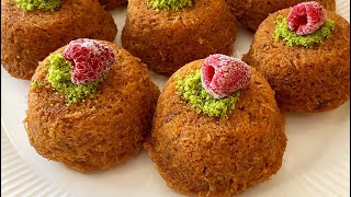 Bu Tatlıya Hayran Kalacaksınız Garanti Veriyorum👌🏻😍Kadayıflı Muffin Tatlısı👉🏻BERA TATLİDUNYASİ [upl. by Llener498]