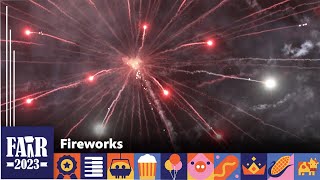 Fireworks – Fair 2023 [upl. by Essilevi]