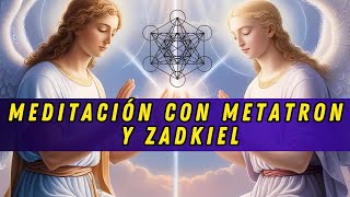 💎 Meditación GUIADA para LIBERAR Heridas EMOCIONALES con AYUDA de Metatrón y Zadkiel ✨ [upl. by Johanna]