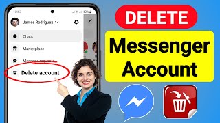 How To DELETE Messenger Account 2023  Delete Messenger Account [upl. by Gail]