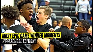 The Most Epic Game Winners EVER Moments High School Edition [upl. by Crystie]