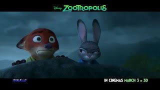 ZOOTROPOLIS  In Cinemas March 3 in 3D [upl. by Darya]