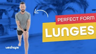 Lunges for Beginners  How to do a lunge [upl. by Karyl]