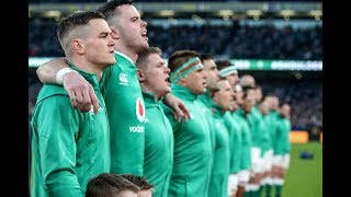 Amhrán na bhFiann at the Aviva Stadium  Ireland v Scotland  Guinness Six Nations [upl. by Notsle351]