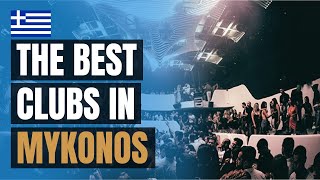 Best Night Clubs In Mykonos 2023  Club Bookers [upl. by Shama]