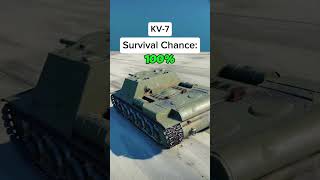 SURVIVAL CHANCES warthunder war thunder warthundergameplay warthundervideos warthundertanks [upl. by Hanway92]