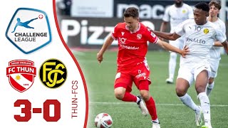 Thun  Schaffhausen 30 Highlights Swiss Challenge League [upl. by Boykins]