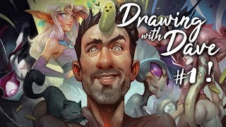 Drawing with Dave  Episode 1 [upl. by Ssidnak196]