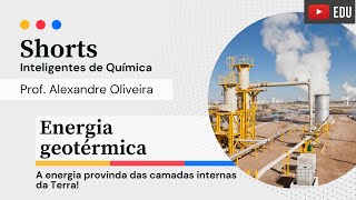 Energia geotérmica a energia proveniente das camadas internas da terra shorts [upl. by Affra]