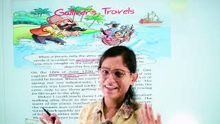 Topsy Turvy Land amp Gullivers Travels  Class 5 English  Poem and Story Explained [upl. by Cacilia]