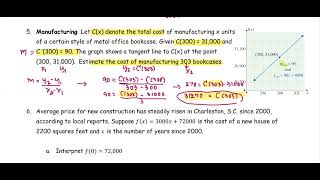 M212 3e Sec26 Instantaneous Rate of Change  Examples [upl. by Lerrej23]