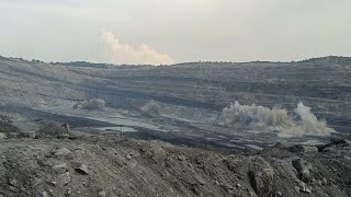 Opencast Mines Blasting opencast mining pritamkumar4801 [upl. by Zirkle]