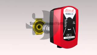 Salmson NSB 04 15 solar hot water circulating pump [upl. by Zailer548]