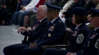 AFNow CMSAF Change of Responsibility 08 Mar 2024 [upl. by Laden]