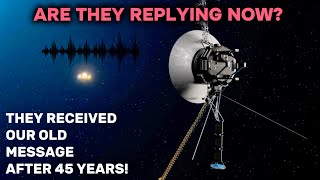 45 year Old Message From Voyager 1 Reached a Nearby Star We May Get a Reply Soon [upl. by Ahsinned]