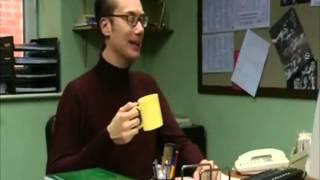 EXTRAS Bloopers Stephen Merchant  Slurping Tea [upl. by Stclair457]