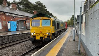 66561 4M63 Felixstowe  Trafford Park 14102024 [upl. by Edmead]