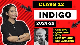 Indigo Class 12 in Hindi  Full  हिंदी में  Explained  Indigo Class 12 202425  Taniya Sharma [upl. by Euh]