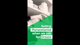 Why Pharmacies Sell Us Paracetamol When We Ask For Crocin The Rise of Unbranded Generics 💊 shorts [upl. by Adnema965]