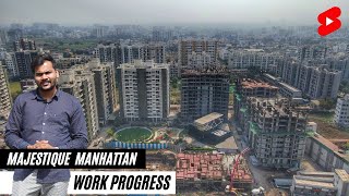 Majestique Manhattan Wagholi Work Progress  Feb 2022 pune shorts realestate [upl. by Claire]