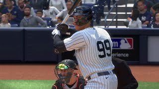 New York Yankees vs San Francisco Giants  MLB 422023 Full Game Highlights  MLB The Show 23 Sim [upl. by Alyose664]