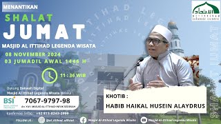 🔴 LIVE  Khutbah Jumat  Habib Haikal Husein Alaydrus [upl. by Aivatal]