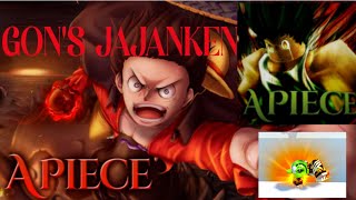 Roblox A piece how to get gon JAJANKEN [upl. by Ileak]