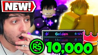 I Spent 10000 ROBUX on Anime Adventures 20 [upl. by Bellamy]