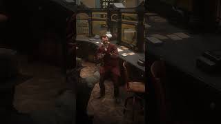 Robbing A Bank In Free Roam  Red Dead Redemption 2 shorts reddeadredemtion2 reddeadredemption [upl. by Ellehcar]