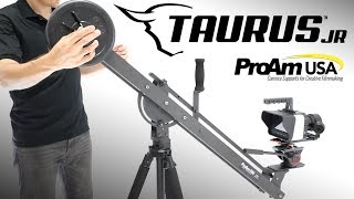 Taurus Jr Camera Jib  Heavy Duty Crane by ProAm USA [upl. by Kcirderf]