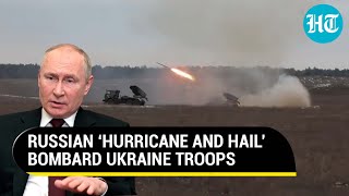 Russian rockets stall Ukraine troops over Dnieper River in Kherson  Watch dramatic footage [upl. by Drauode]