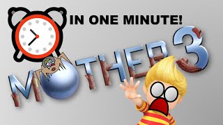 MOTHER 3 in a minute The Story of Lucas [upl. by Tertias]