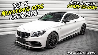 Top 5 AMG C63s Exhausts 2023 [upl. by Nnaeel]