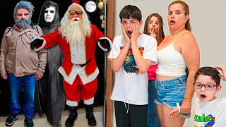 O PAPAI NOEL MALVADÃO VAMOS CAPTURAR ELE QUEM É ELE O ZAP OU O SENHOR MISTERIOSO  Parte 2 [upl. by Ilka234]