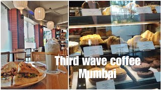 Third Wave Coffee l Mahim l Mumbai l India l Caramel frappe l coffee Shop in Mumbai [upl. by Cesare]