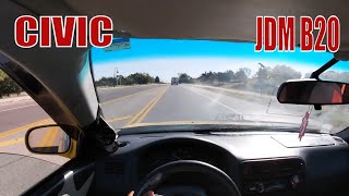 POV THE THING THATS KILLING MY B20 SWAPPED CIVIC PROBLEM SOLVED [upl. by Nylecaj817]