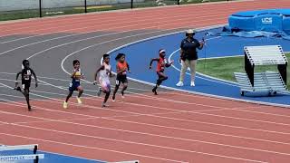 International Youth Track amp Field Championship 100m Semi Finals 8U [upl. by Orimar843]