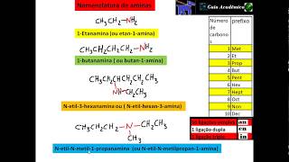 25 Nomenclatura de aminas [upl. by Orgel597]