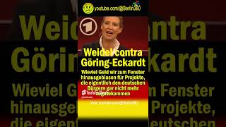 weidel GöringEckardt Gruenen habeck bearbock hofreiter HartaberFair projekte steuerzahler [upl. by Joeann300]