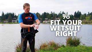 Blueseventy Wetsuit Tips Fit It Right  ProSwimwear [upl. by Benis]