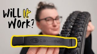 Will it Work Using Crankbrothers Speedier Tire Lever to Install Studded Winter Bicycle Tires [upl. by Susej205]