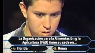 Quien Quiere Ser Millonario QQSM Ecuador Agosto 2003 [upl. by Aikcir]