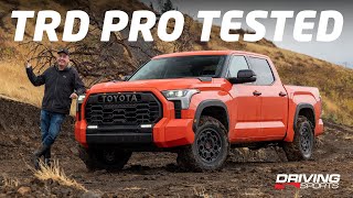 2022 Toyota Tundra TRD PRO OffRoad Test [upl. by Anerahs638]