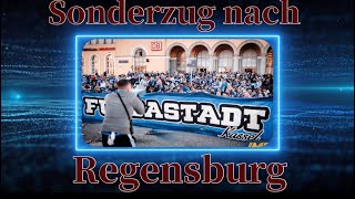 EC Kassel Huskies 28012024  Sonderzug nach Regensburg [upl. by Arzed]