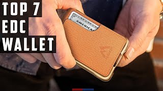 7 Best EDC Wallets For Men 2024 [upl. by Elwina]