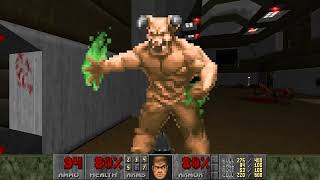 Doom Knee Deep In ZDoom Z1M4 Command Control  Lets Play [upl. by Betty]